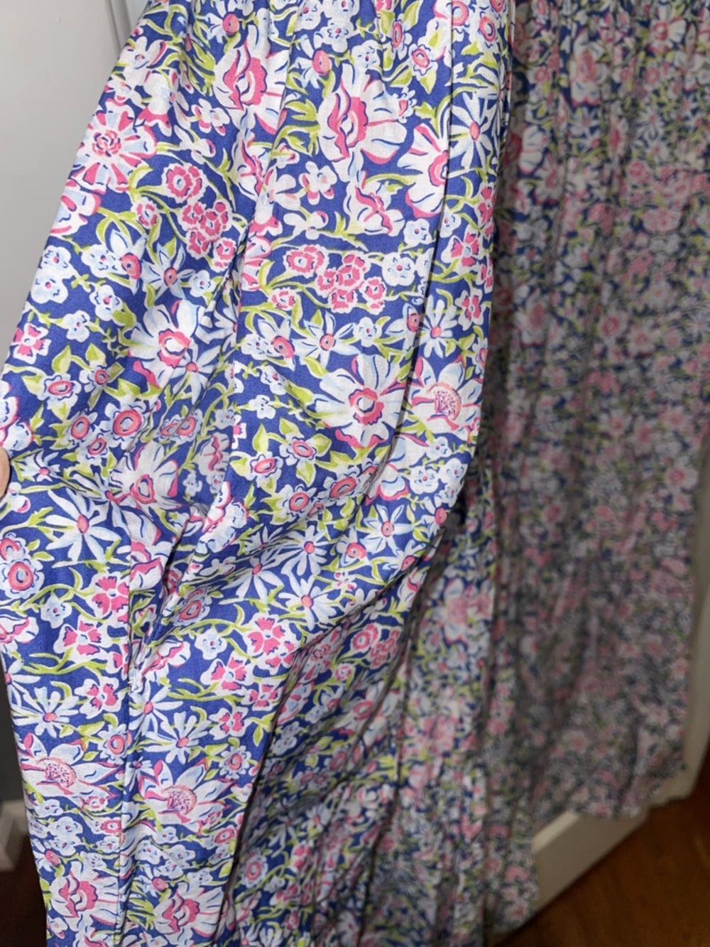 New! Casey Marks Madeline Floral Baby Doll Midi Dress 🌸 Small - Picture 5 of 12